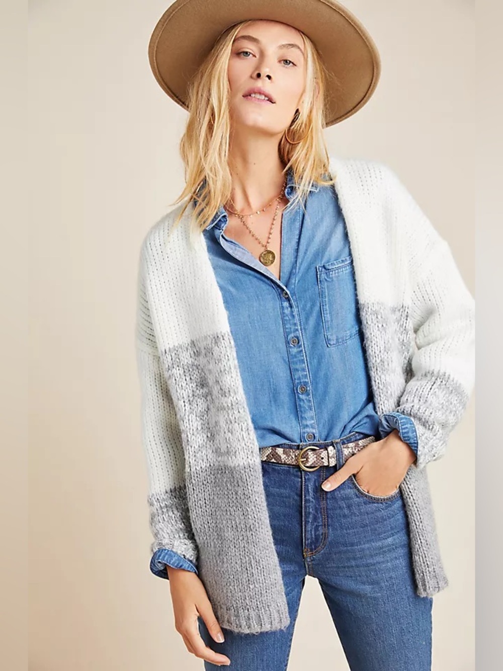 Anthropologie Cozy Vera Cardigan